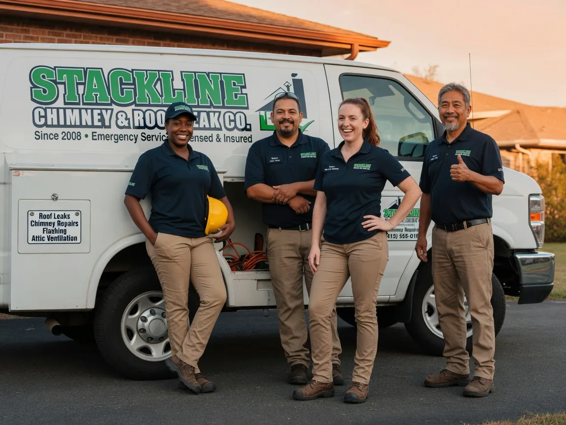Chimney flashing repair company in Garibaldi, OR